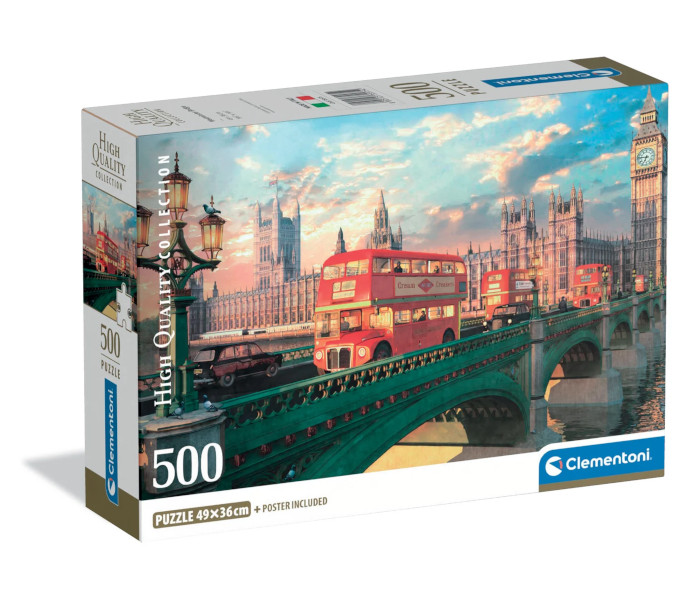 Igračka Clementoni puzle 500 kom., Westminster bridge