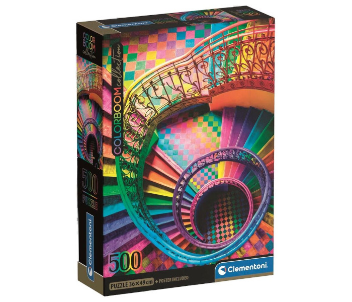 Igračka Clementoni puzle 500 kom. colorboom stairs
