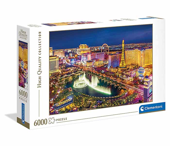 Igračka Clementoni puzle 6000 kom. Las Vegas