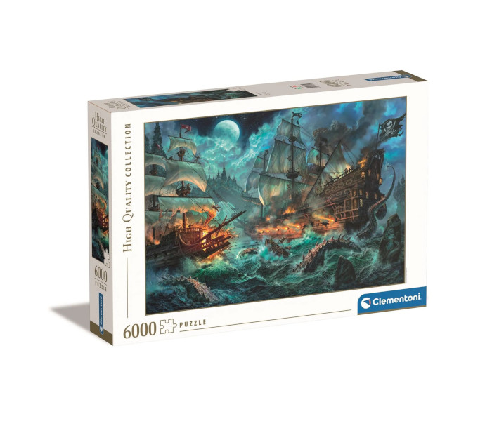 Igračka Clementoni puzle 6000 HQC pirates battle