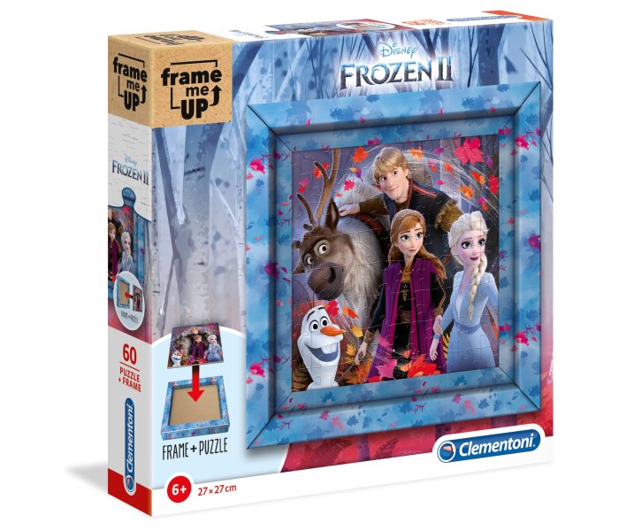 Igracka Puzzle 60 ram za slike + puzle Frozen 2