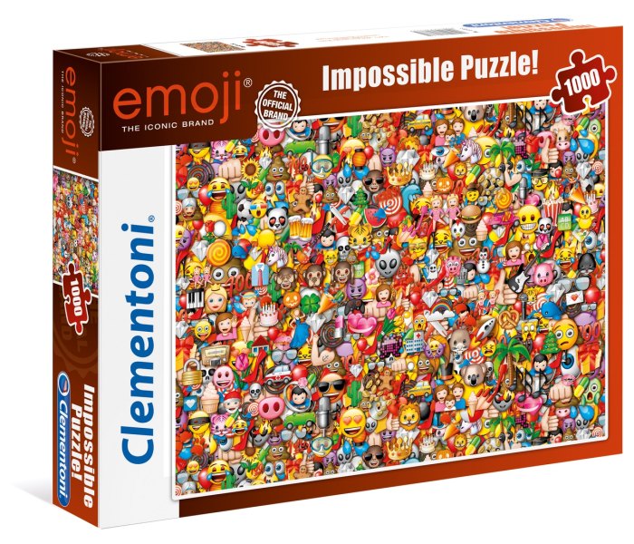 Igračka Clementoni puzle 1000 kom., Emoji