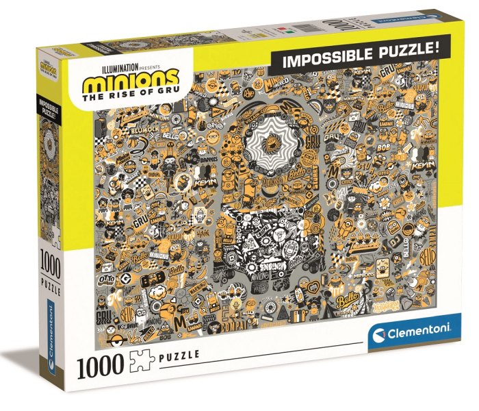Igračka Clementoni puzle 1000 kom., Imposible Minions 2