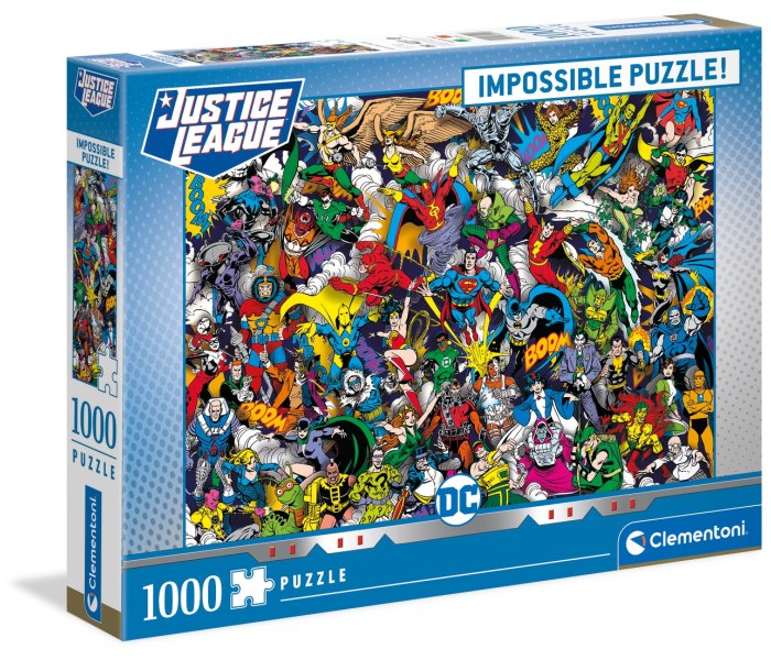 Igračka Clementoni puzle 1000 kom., Impossible dc comics