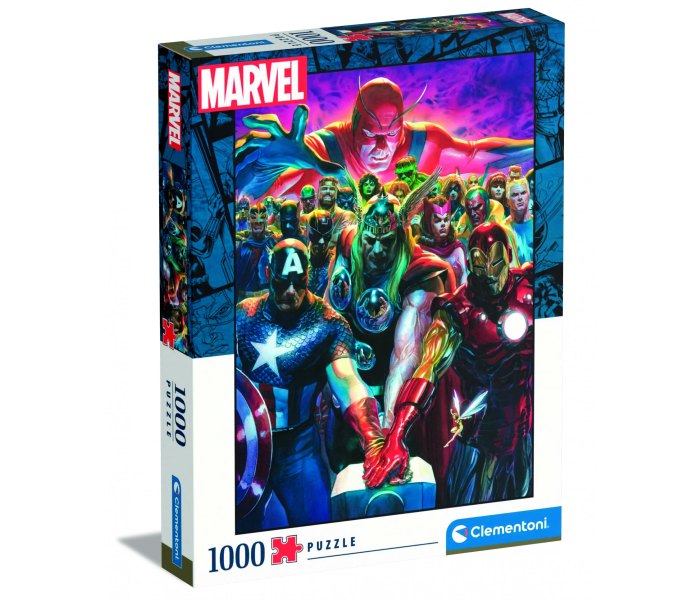 Igračka Clementoni puzle 1000, Marvel the Avengers