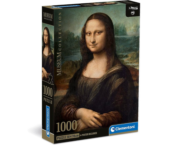 Igračka Clementoni puzle 1000 kom. Leonardo, Gioconda
