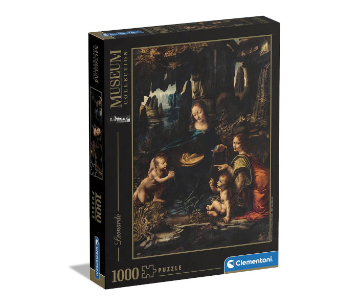 Igračka Clementoni puzle 1000 kom. museum Louvre Leonardo
