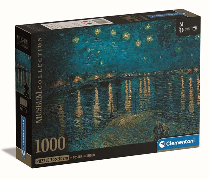 Igračka Clementoni puzle 1000 Orsay starry night