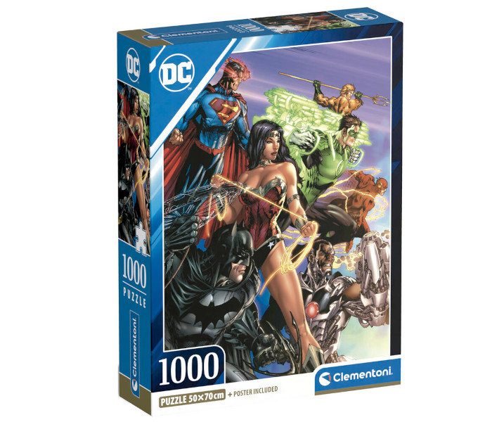 Igračka Clementoni puzle 1000 dc comics compact