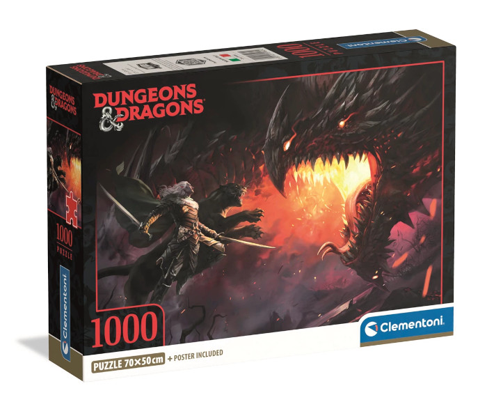 Igračka Clementoni puzle 1000 kom., Dungeons & dragons