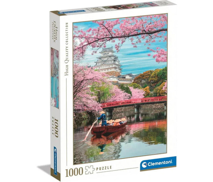 Igračka Clementoni puzle 1000 kom. Himeji Castle in spring