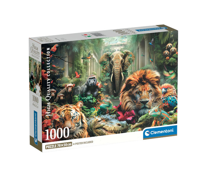 Igračka Clementoni puzle 1000 kom. Mistic Jungle