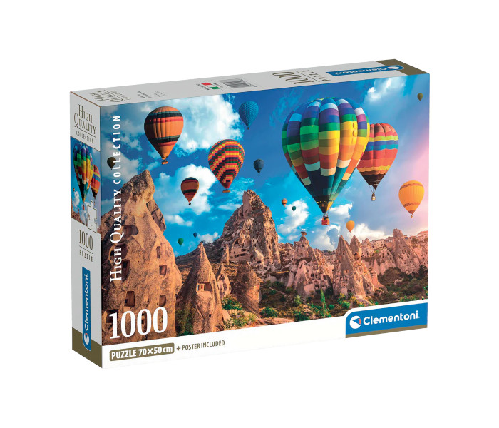 Igračka Clementoni puzle 1000 kom. Baloons in Cappadocia