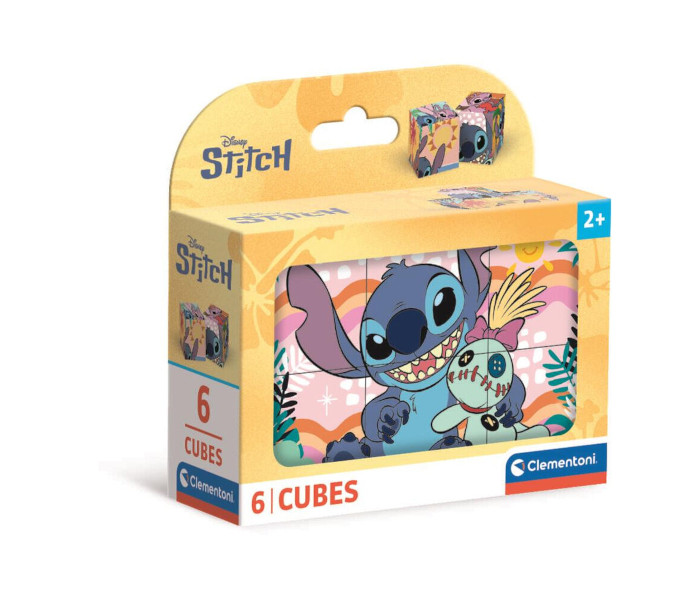 Igračka Clementoni kocke 6 kom. Stitch