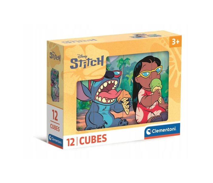 Igračka Clementoni kocke 12 kom. Stitch