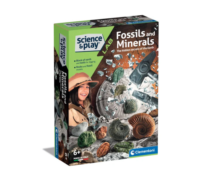 Igračka Clementoni Science and Play, fosili i minerali