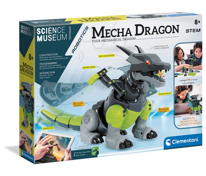 Igračka Clementoni set kreativni robot-zmaj