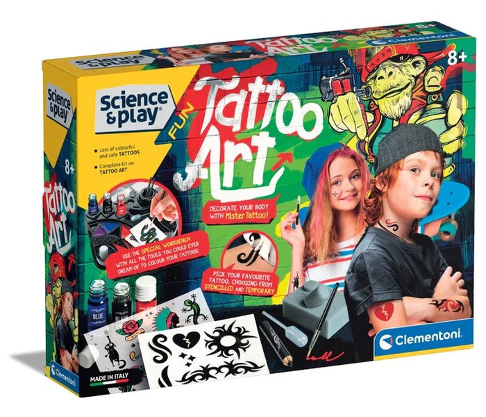 Igračka Clementoni science & play, tetovaze