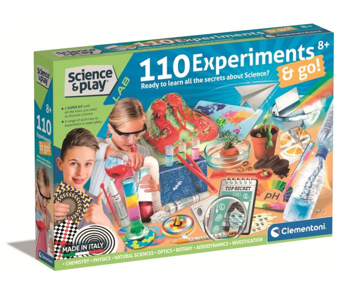 Igračka Clementoni science, 110 eksperimenata