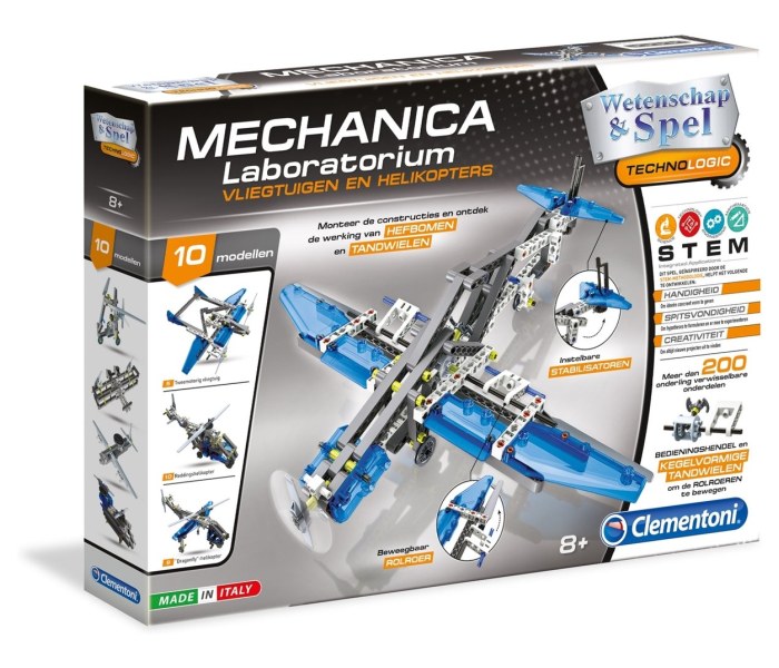 Igracka Clementoni Science Mehanička laboratorija avioni i helihopteri