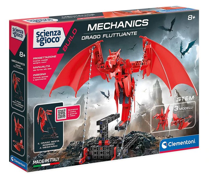 Igračka Clementoni Science,  Mehanička laboratorija-zmaj