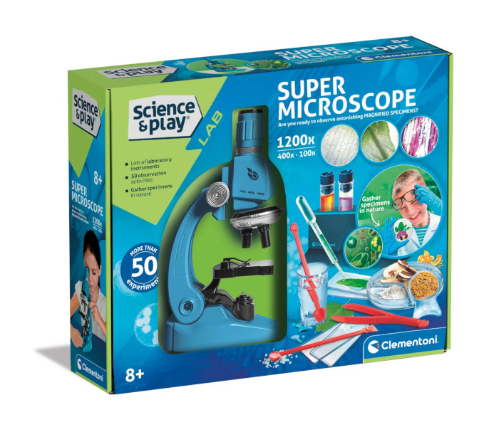 Igračka Clementoni science, microscope 1200