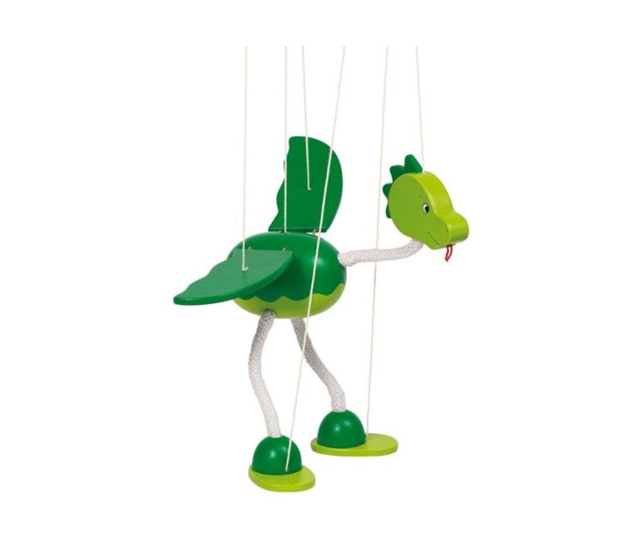Goki marionete dinosaurus