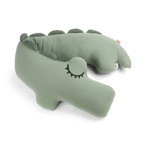Višenamjenski jastuk za tijelo,  Croco Green