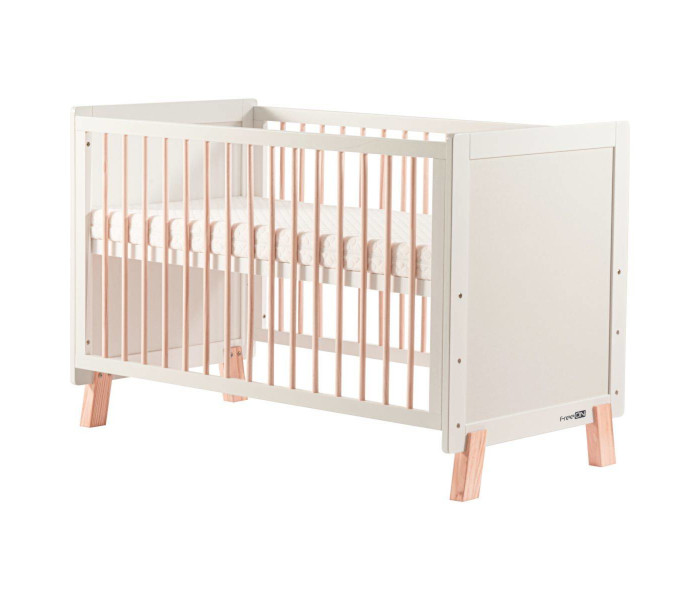 Drveni krevetac za bebe FreeOn Ava, 120x60