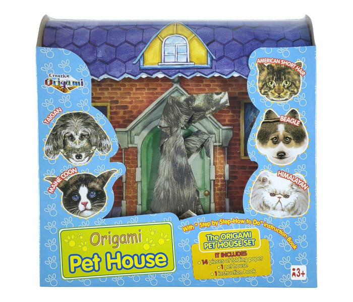 Knjiga Origami - Cats and Dogs