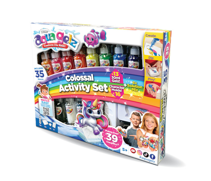 Kreativna igračka Aqua Gelz Colossal set