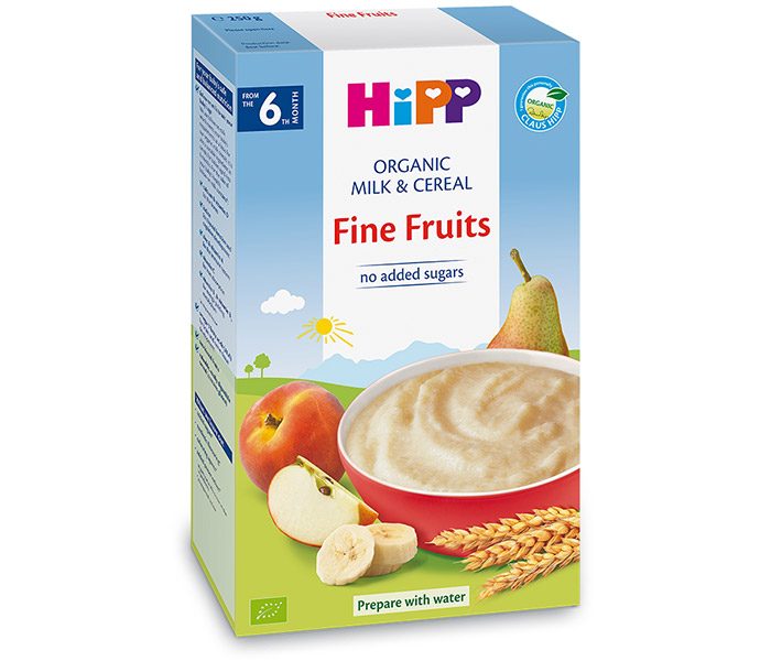 Kašica instant mliječna - fino voće 250gr 6m