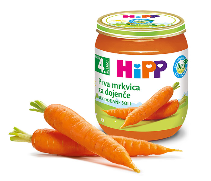 Kašica povrćna - mlada šargarepa 125gr