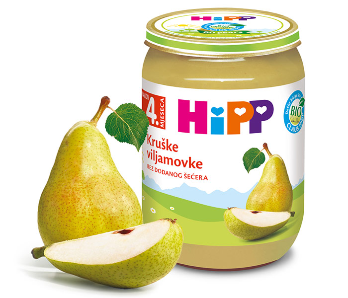 Kašica voćna - kruške viljamovke 190gr