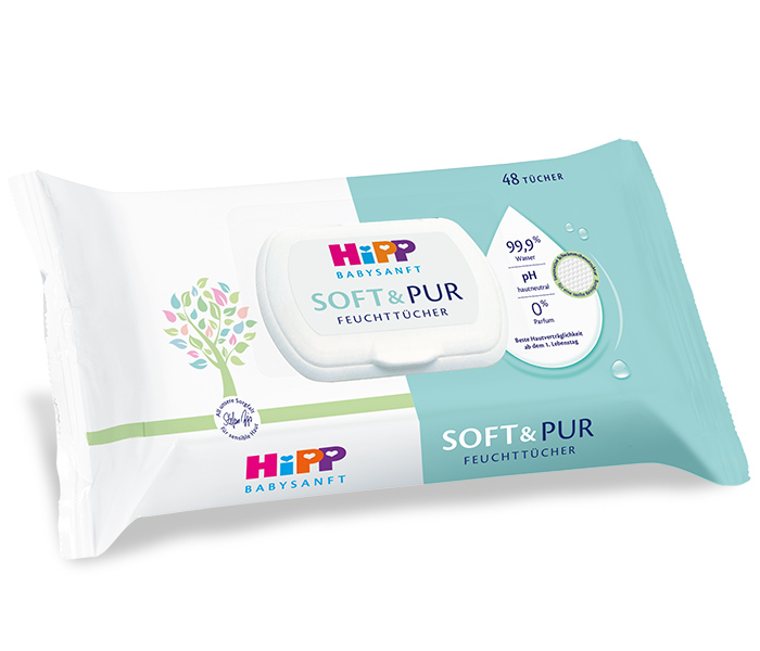 HiPP vlažne maramice  soft 48kom