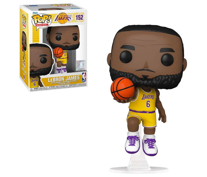 Igračka Funko,Funko POP NBA:Lakers-Lebron James(Yellow Jersey)