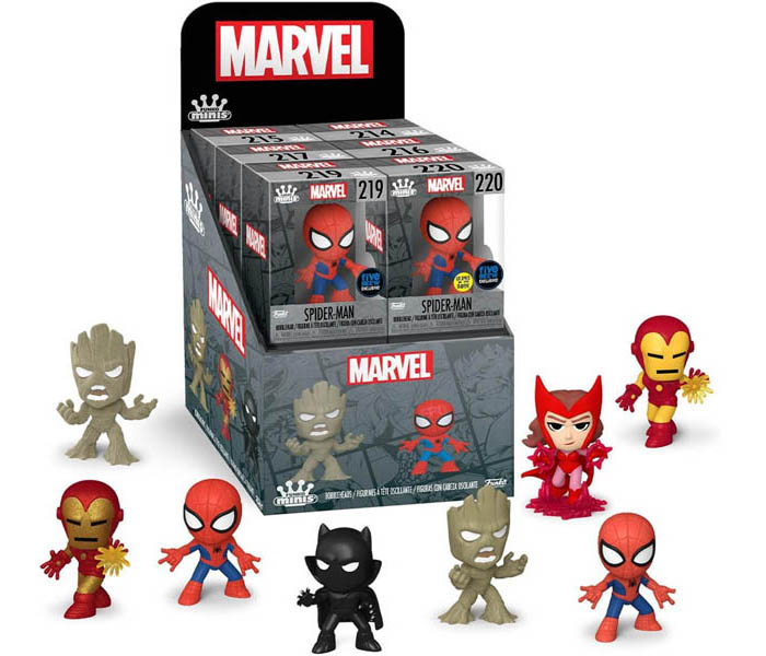 Igračka Mini Vinyl Figures: Marvel Comics- 12pc PDQ