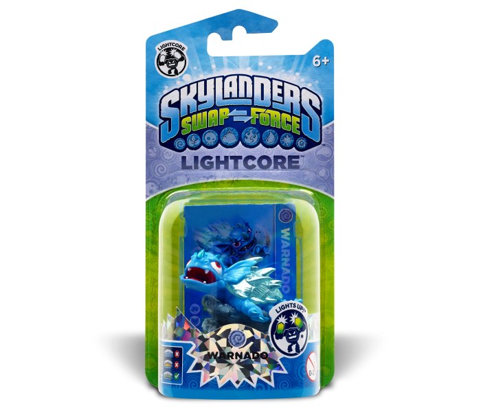 Skylanders - swap force lightcore warnado