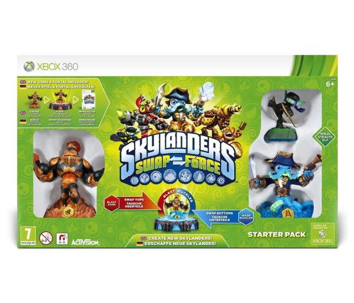 Xbox360 skylanders swap force starter pack