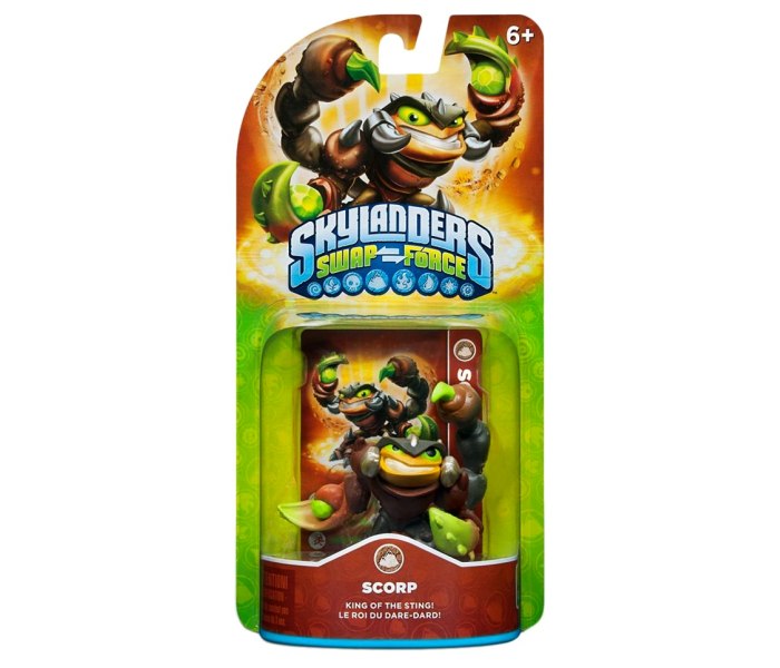 Skylanders swap force scorp