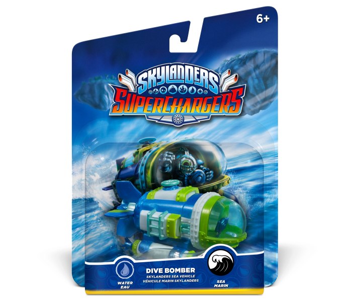 Skylanders super charger vehicle dive bomber