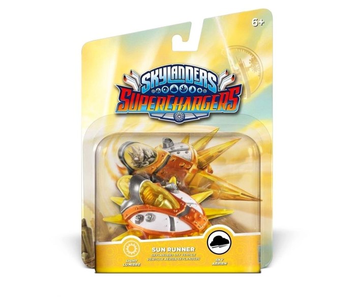 Skylanders Super Chargers Vehicle Sun Runner