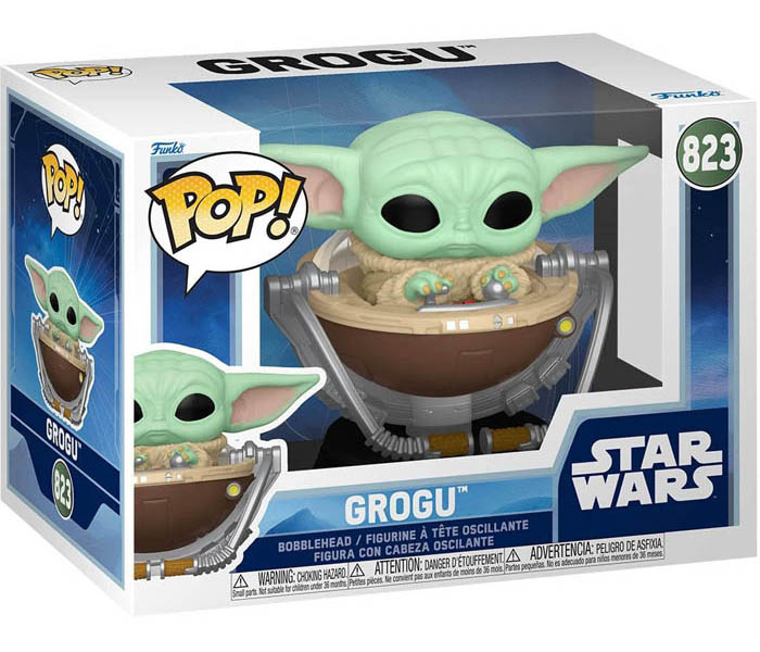 Igračka Funko POP! Star Wars: The Mandalorian&Grogu- Grogu in Pram