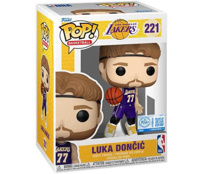 Igračka Funko POP! NBA: LA Lakers- Luka Doncic (purple)