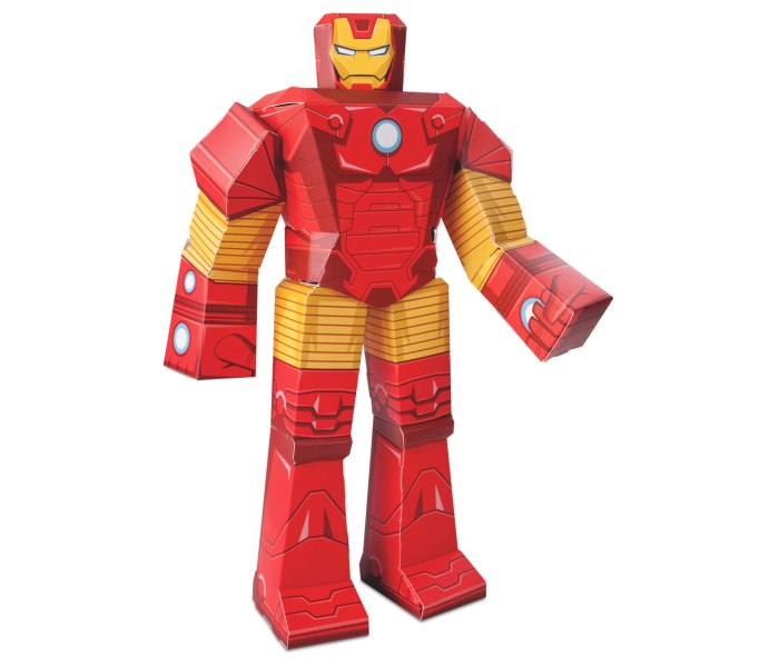 Set od papira-marvel figure 12 display