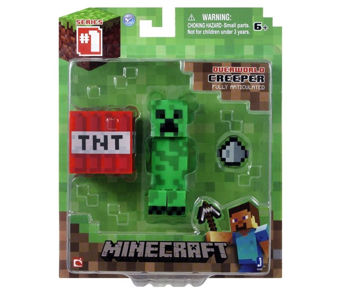 Minecraft akciona figura creeper