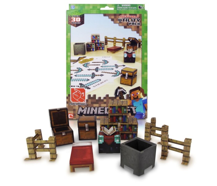 Minecraft  set za pravljenje od papira hostile mobs