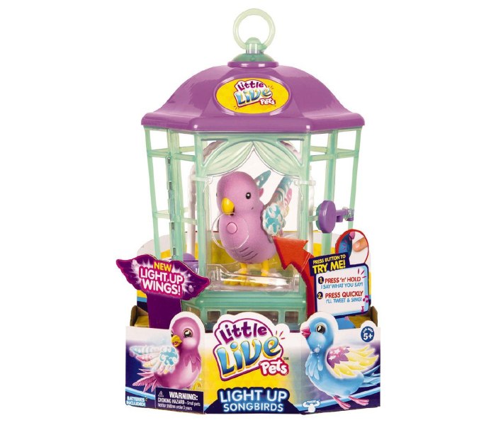 Igracka Little live pets Papagaj u kavezu  s8