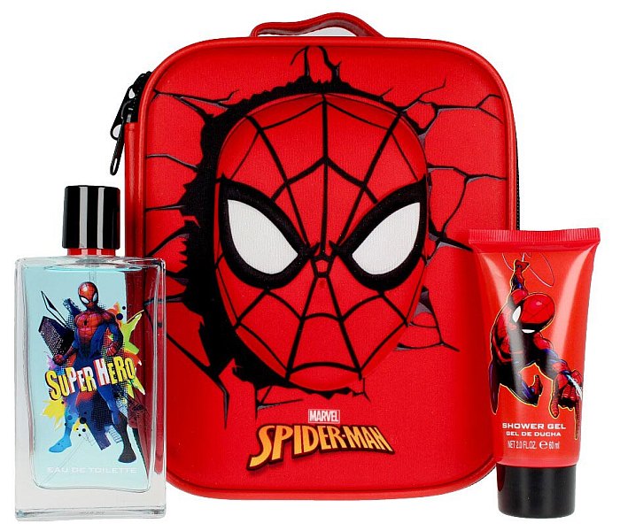 Set Neseser Spiderman + toaletna voda 100ml.+ gel za tuširanje 75ml.