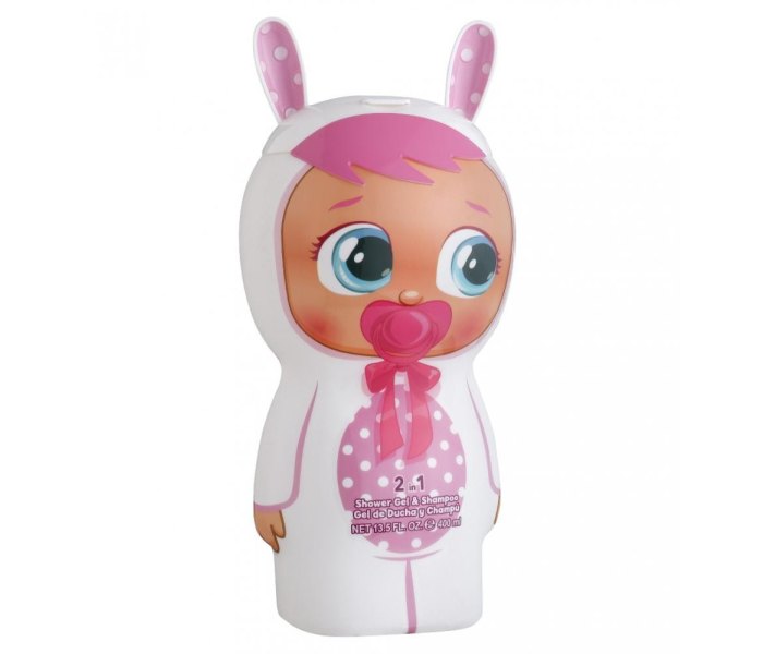 Gel za tuširanje Cry Babies 2 u 1, 2D 400ml.